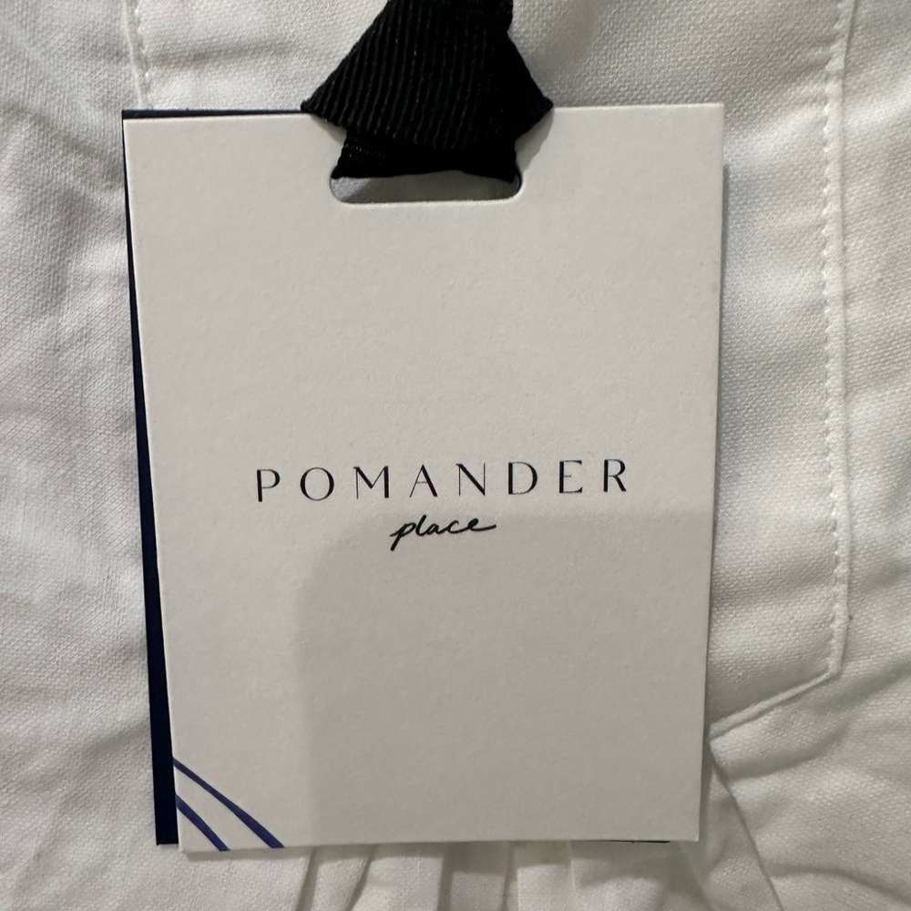 POMANDER PLACE White Finley Flutter Sleeve Dress - Picture 7 of 9
